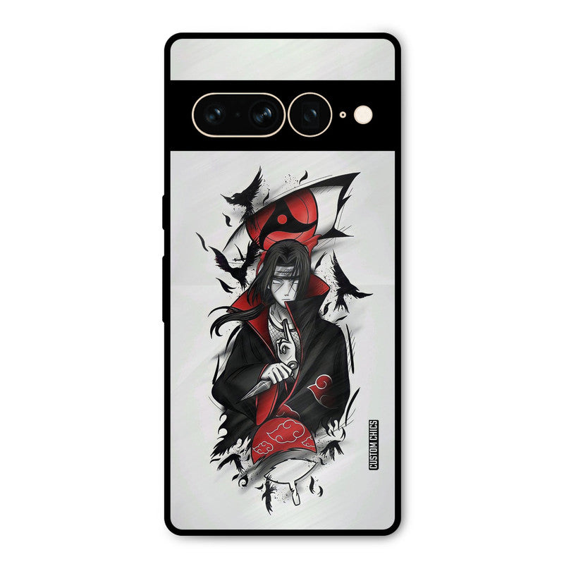 Uchiha Itachi Google Pixel 7 Pro Mobile Back Cover - Anime PrintShield Case