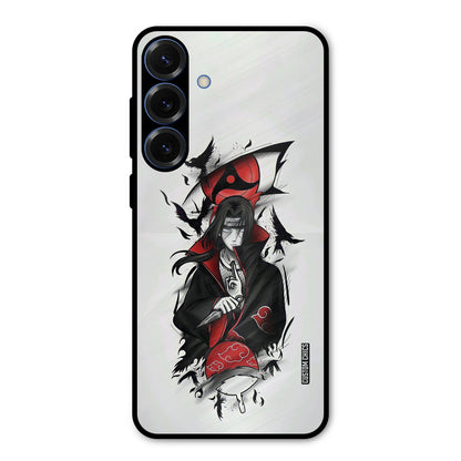 Uchiha Itachi Samsung Galaxy S25 Mobile Back Cover - Anime PrintShield Case