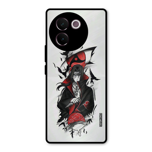 Uchiha Itachi Vivo V30e Mobile Back Cover - Anime PrintShield Case