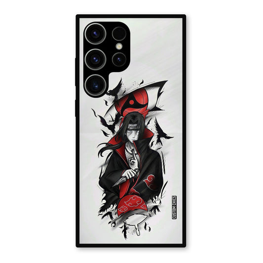 Uchiha Itachi Samsung Galaxy S23 Ultra Mobile Back Cover - Anime PrintShield Case