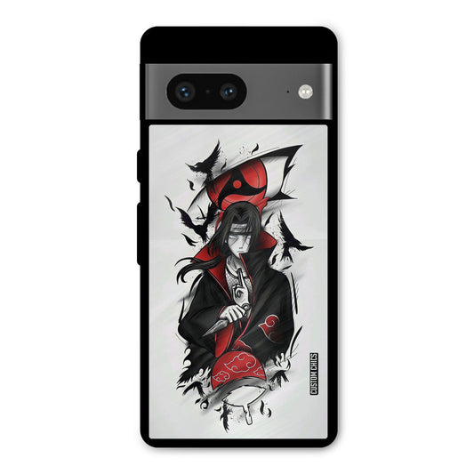 Uchiha Itachi Google Pixel 7 Mobile Back Cover - Anime PrintShield Case