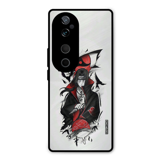 Uchiha Itachi Vivo V40 Pro Mobile Back Cover - Anime PrintShield Case