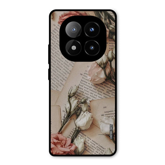 VIntage Flower Redmi Note 14 Pro Plus 5G Mobile Back Cover - Aesthetic PrintShield Case