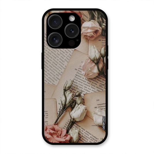 VIntage Flower iPhone 15 Pro Max Mobile Back Cover - Aesthetic PrintShield Case