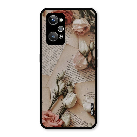 VIntage Flower Realme GT 2 Mobile Back Cover - Aesthetic PrintShield Case