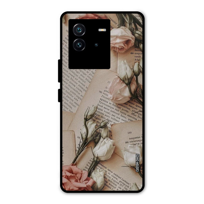 VIntage Flower iQOO Neo 6 5G Mobile Back Cover - Aesthetic PrintShield Case