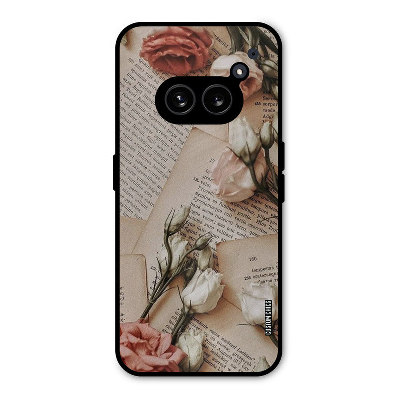 VIntage Flower Nothing Phone 2a Mobile Back Cover - Aesthetic PrintShield Case