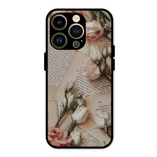 VIntage Flower iPhone 14 Pro Max Mobile Back Cover - Aesthetic PrintShield Case