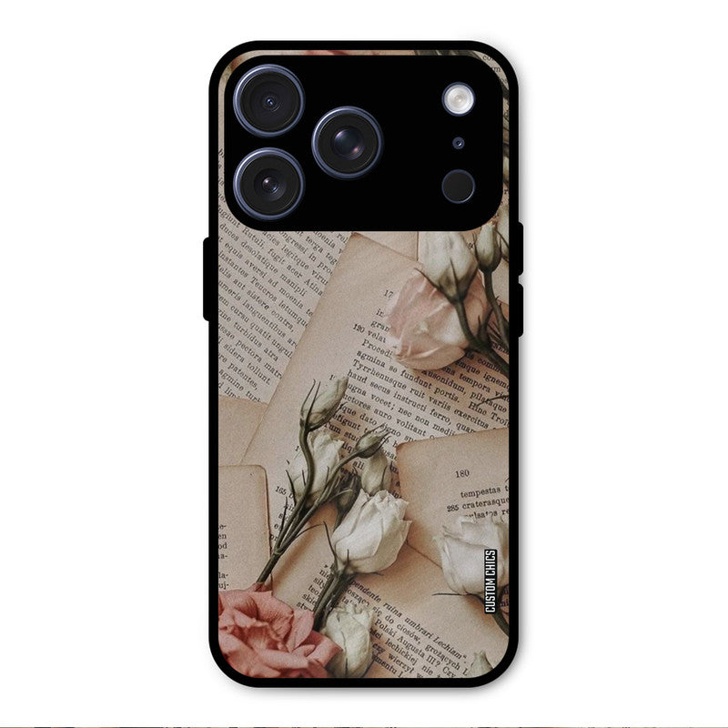 VIntage Flower iPhone 17 Pro Max Mobile Back Cover - Aesthetic PrintShield Case