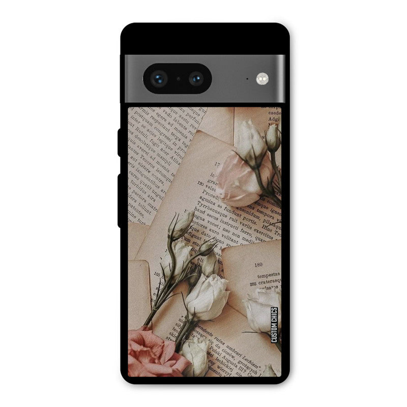 VIntage Flower Google Pixel 7 Mobile Back Cover - Aesthetic PrintShield Case