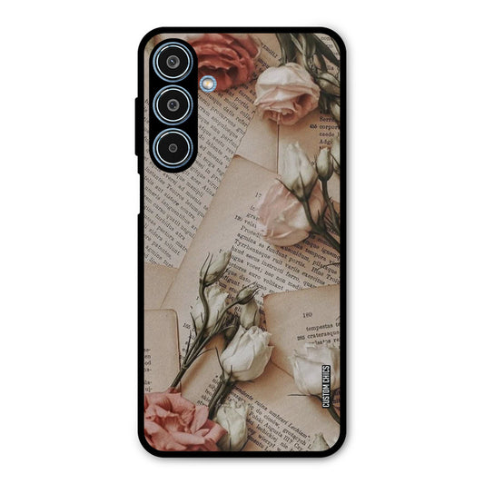 VIntage Flower Samsung Galaxy M35 5G Mobile Back Cover - Aesthetic PrintShield Case