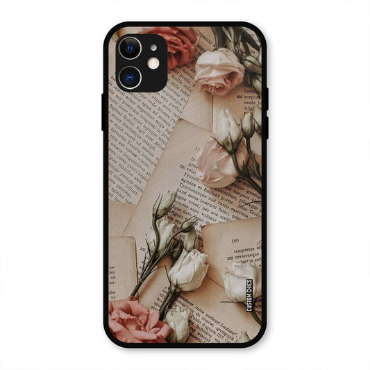 VIntage Flower IPhone 11 Mobile Back Cover - Aesthetic PrintShield Case