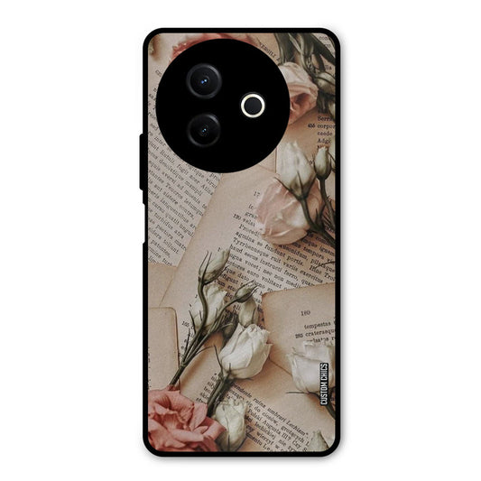 VIntage Flower Vivo Y39 Mobile Back Cover - Aesthetic PrintShield Case