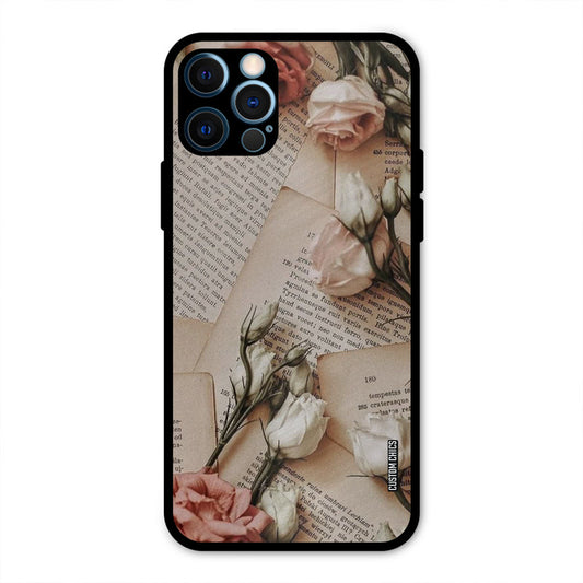 VIntage Flower IPhone 12 Pro Mobile Back Cover - Aesthetic PrintShield Case