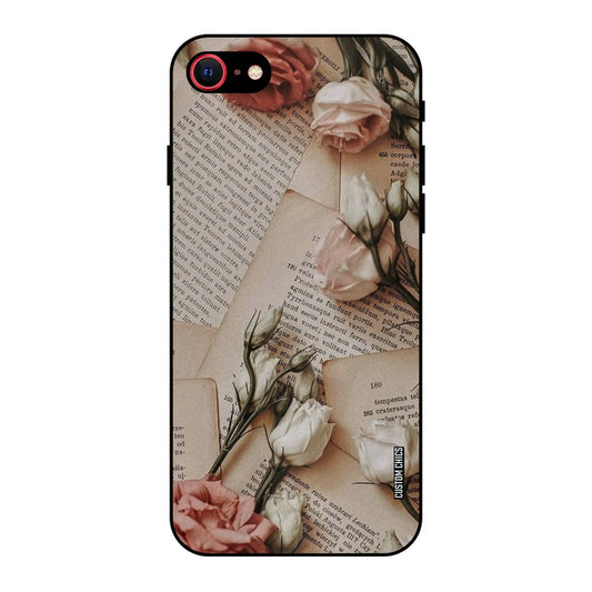VIntage Flower iPhone SE 2020 Mobile Back Cover - Aesthetic PrintShield Case
