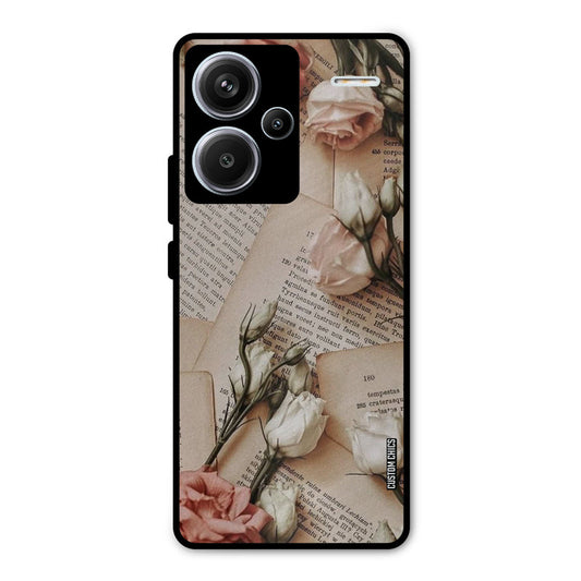 VIntage Flower Redmi Note 13 Pro Plus Mobile Back Cover - Aesthetic PrintShield Case