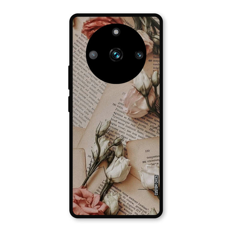 VIntage Flower Realme 11 Pro Plus Mobile Back Cover - Aesthetic PrintShield Case