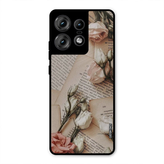 VIntage Flower Motorola Edge 50 Pro Mobile Back Cover - Aesthetic PrintShield Case