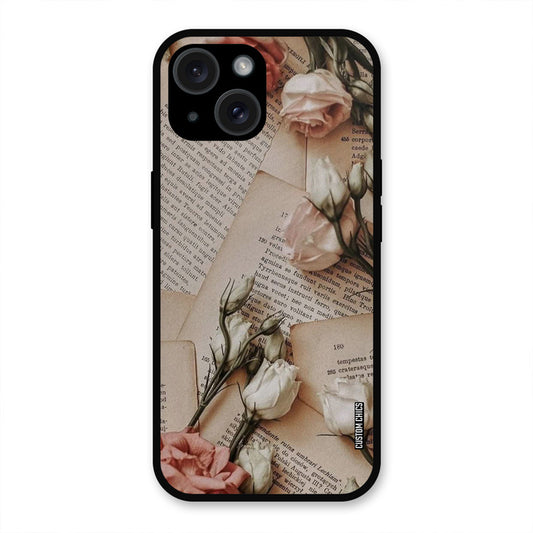 VIntage Flower iPhone 15 Mobile Back Cover - Aesthetic PrintShield Case