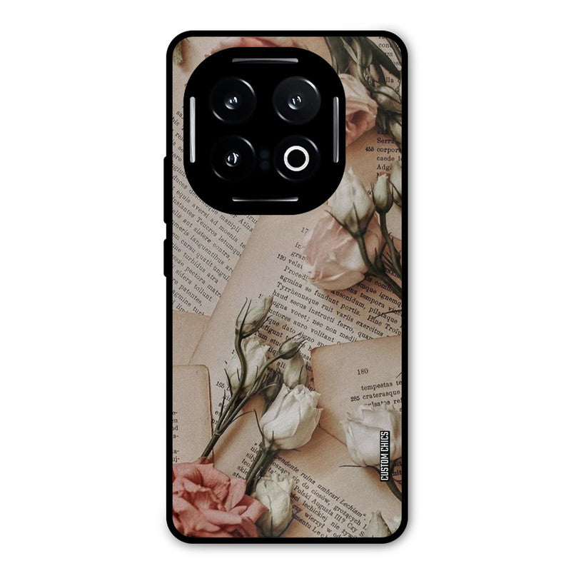 VIntage Flower iQOO 13 Mobile Back Cover - Aesthetic PrintShield Case