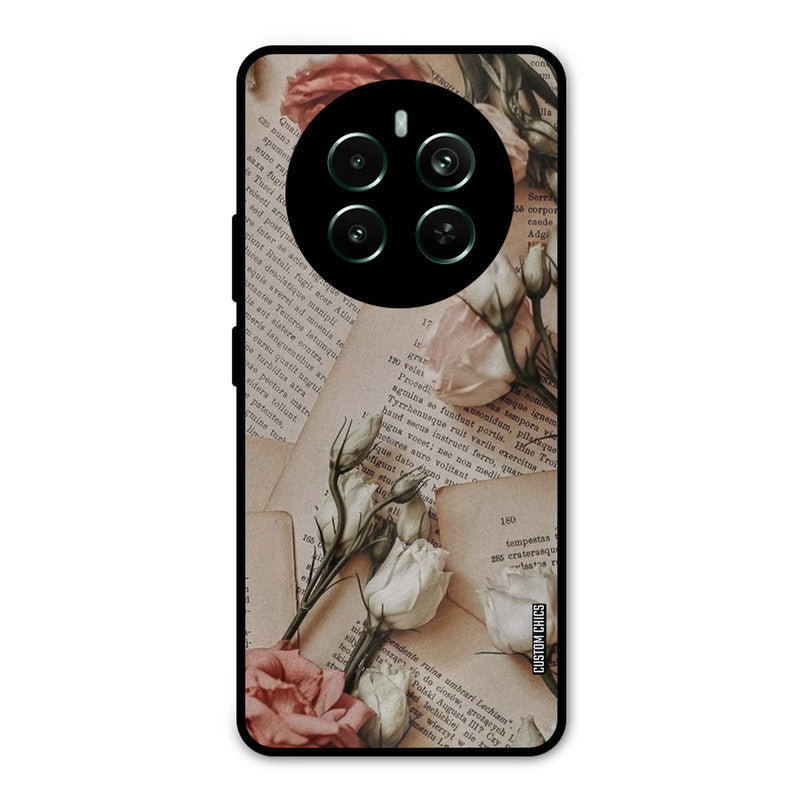 VIntage Flower Realme 12 Plus Mobile Back Cover - Aesthetic PrintShield Case