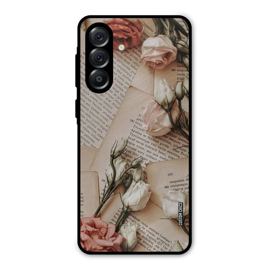 VIntage Flower Samsung Galaxy A56 5G Mobile Back Cover - Aesthetic PrintShield Case