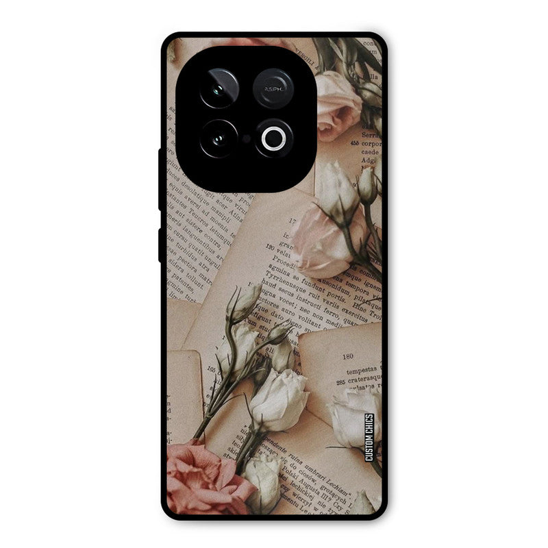VIntage Flower iQOO Neo 10 Mobile Back Cover - Aesthetic PrintShield Case