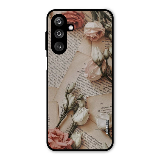 VIntage Flower Samsung Galaxy M36 Mobile Back Cover - Aesthetic PrintShield Case
