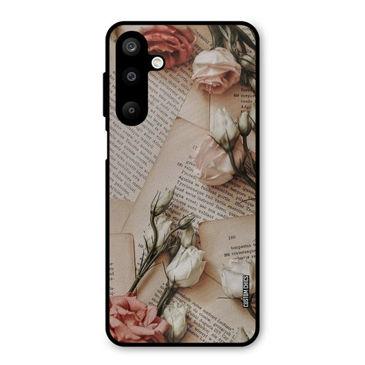 VIntage Flower Samsung Galaxy M16 Mobile Back Cover - Aesthetic PrintShield Case