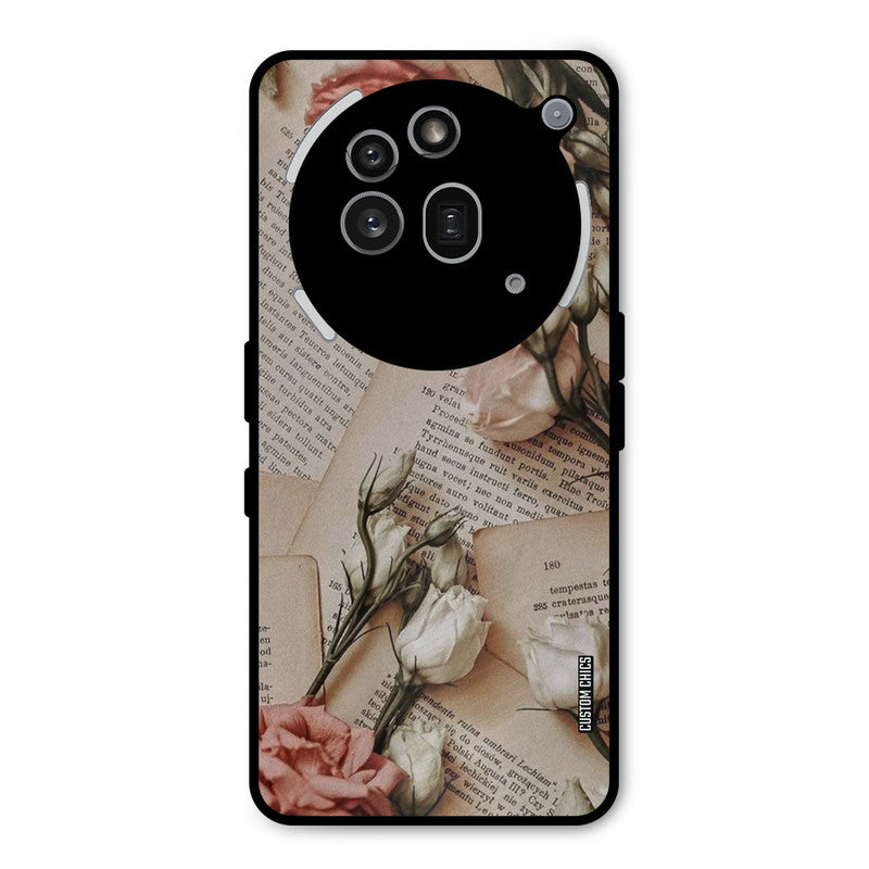 VIntage Flower Nothing Phone 3A Pro Mobile Back Cover - Aesthetic PrintShield Case