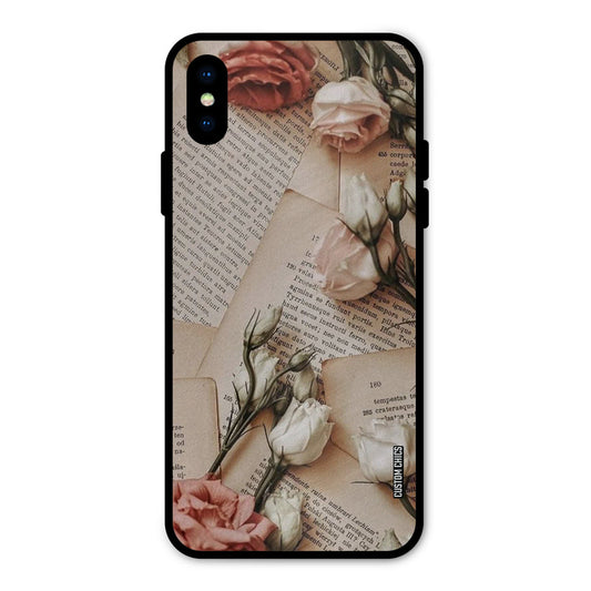 VIntage Flower iPhone X Mobile Back Cover - Aesthetic PrintShield Case
