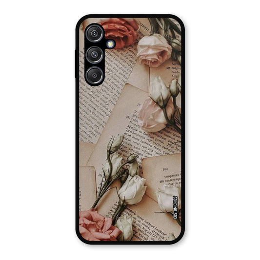 VIntage Flower Samsung Galaxy M34 5G Mobile Back Cover - Aesthetic PrintShield Case