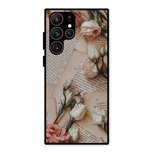 VIntage Flower Samsung Galaxy S22 Ultra Mobile Back Cover - Aesthetic PrintShield Case