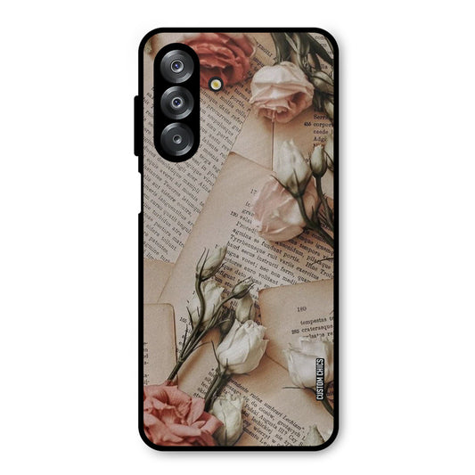 VIntage Flower Samsung Galaxy A26 Mobile Back Cover - Aesthetic PrintShield Case