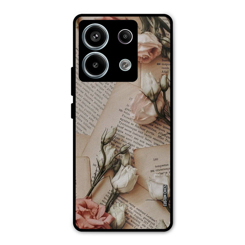 VIntage Flower Redmi Note 13 Pro 5G Mobile Back Cover - Aesthetic PrintShield Case