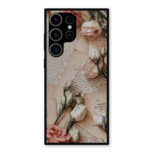 VIntage Flower Samsung Galaxy S23 Ultra Mobile Back Cover - Aesthetic PrintShield Case