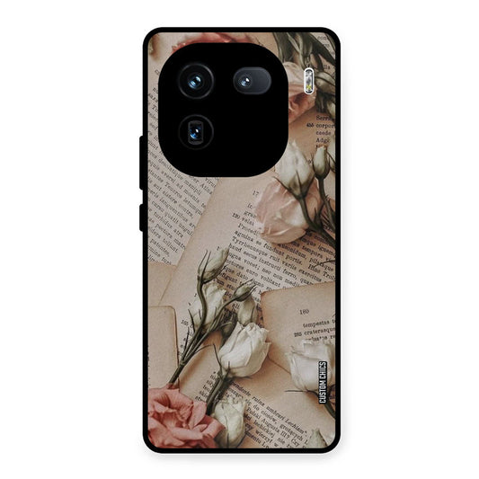 VIntage Flower iQOO 12 Mobile Back Cover - Aesthetic PrintShield Case