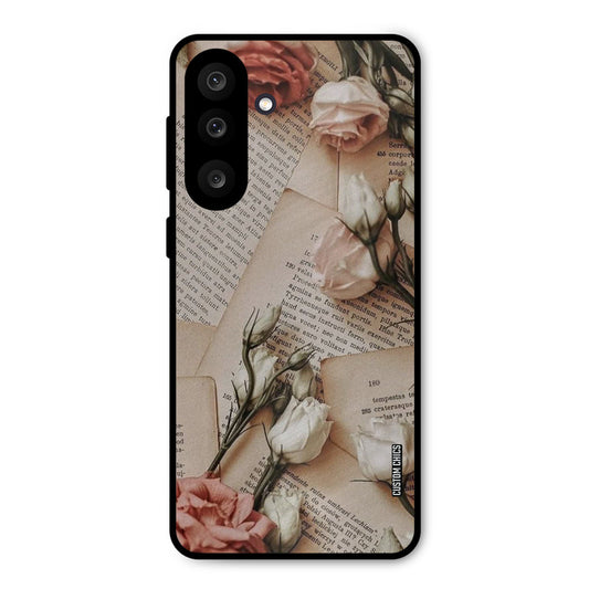 VIntage Flower Samsung Galaxy M56 Mobile Back Cover - Aesthetic PrintShield Case