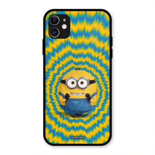 Vibrant Minion iPhone 11 Mobile Back Cover - Cute PrintShield Case