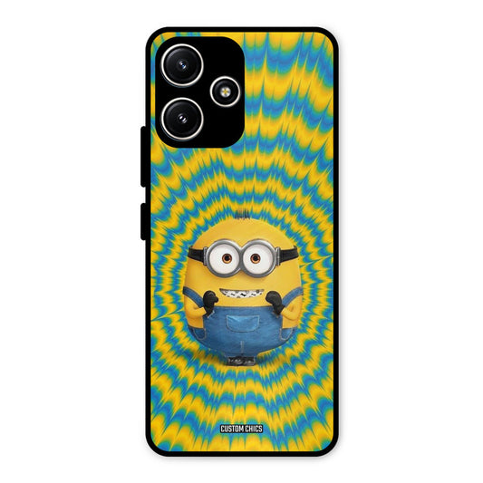 Vibrant Minion Redmi 12 5G Mobile Back Cover - Cute PrintShield Case