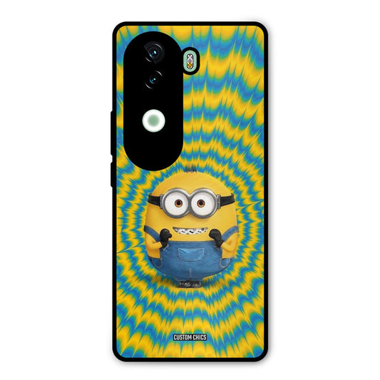 Vibrant Minion Vivo V40e Mobile Back Cover - Cute PrintShield Case