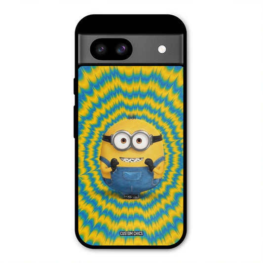 Vibrant Minion Google Pixel 8a Mobile Back Cover - Cute PrintShield Case