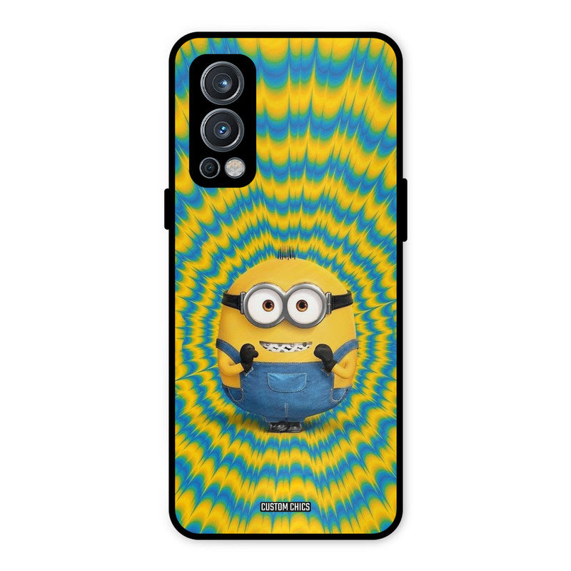 Vibrant Minion OnePlus Nord 2 5G Mobile Back Cover - Cute PrintShield Case