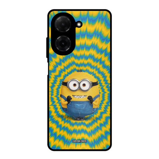 Vibrant Minion Poco C71 Mobile Back Cover - Cute PrintShield Case