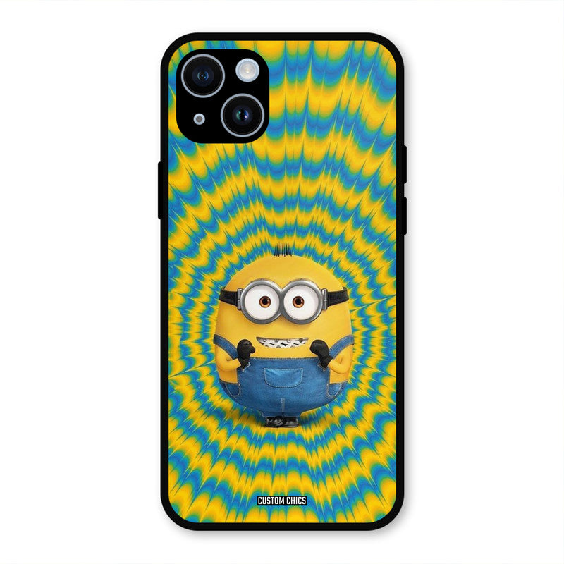 Vibrant Minion iPhone 14 Mobile Back Cover - Cute PrintShield Case