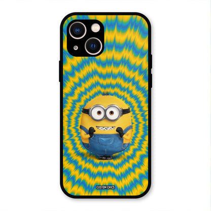 Vibrant Minion iPhone 13 Mobile Back Cover - Cute PrintShield Case
