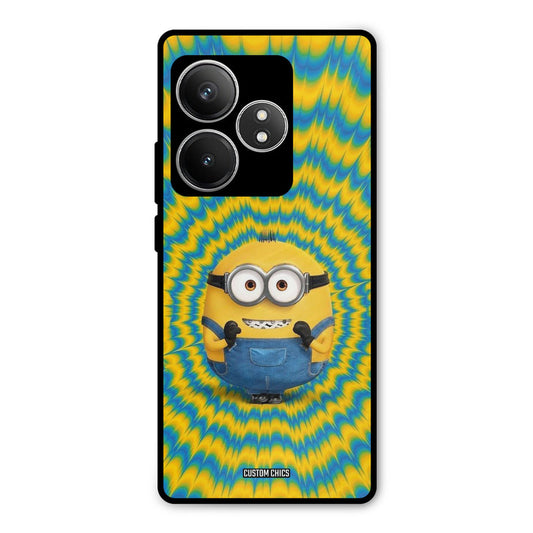Vibrant Minion Realme GT 6T Mobile Back Cover - Cute PrintShield Case