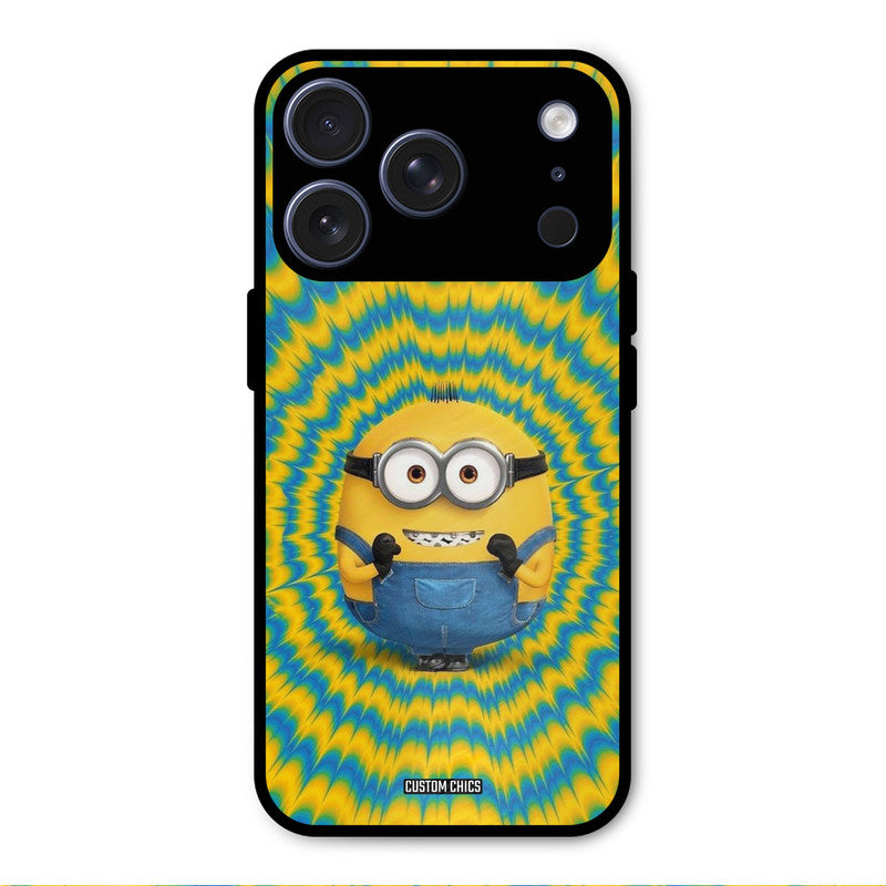 Vibrant Minion iPhone 17 Pro Mobile Back Cover - Cute PrintShield Case