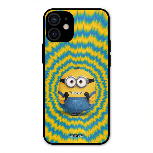 Vibrant Minion iPhone 12 Mini Mobile Back Cover - Cute PrintShield Case
