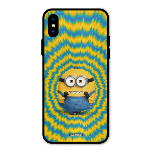 Vibrant Minion iPhone X Mobile Back Cover - Cute PrintShield Case
